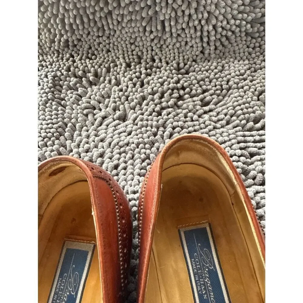 vintage Cole Haan “Brogano” tassel loafers, Made in Italy sz 10.5